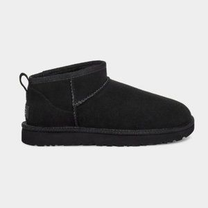 #229 Women's UGG Classic Black Ultra Mini
